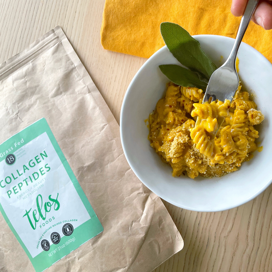 Comfort Food: Dairy Free Mac & Cheese & Collagen