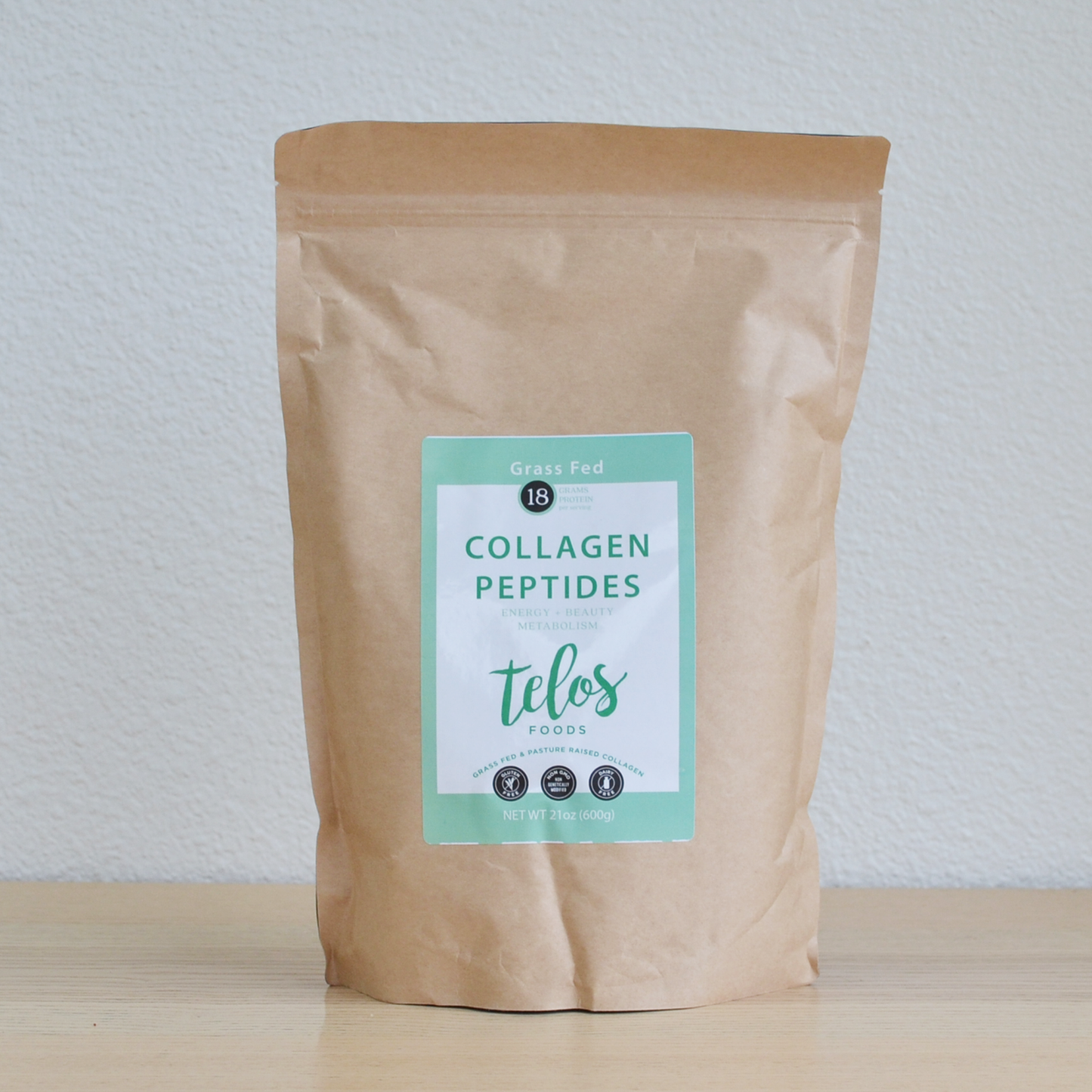 Telos Collagen Peptides Powder (30 Servings Bulk)