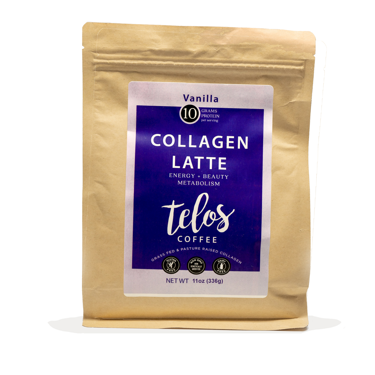 Vanilla Collagen Coffee Latte - Bulk