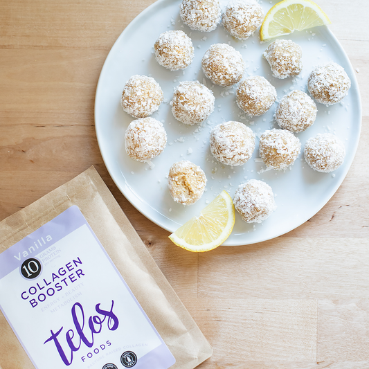 Loveleaf Co — Lemon Collagen Energy Bites