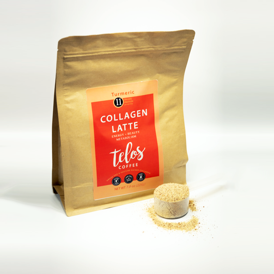 Collagen Coffee Latte - Turmeric (8 Servings Bulk)