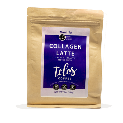 Vanilla Collagen Coffee Latte - Bulk